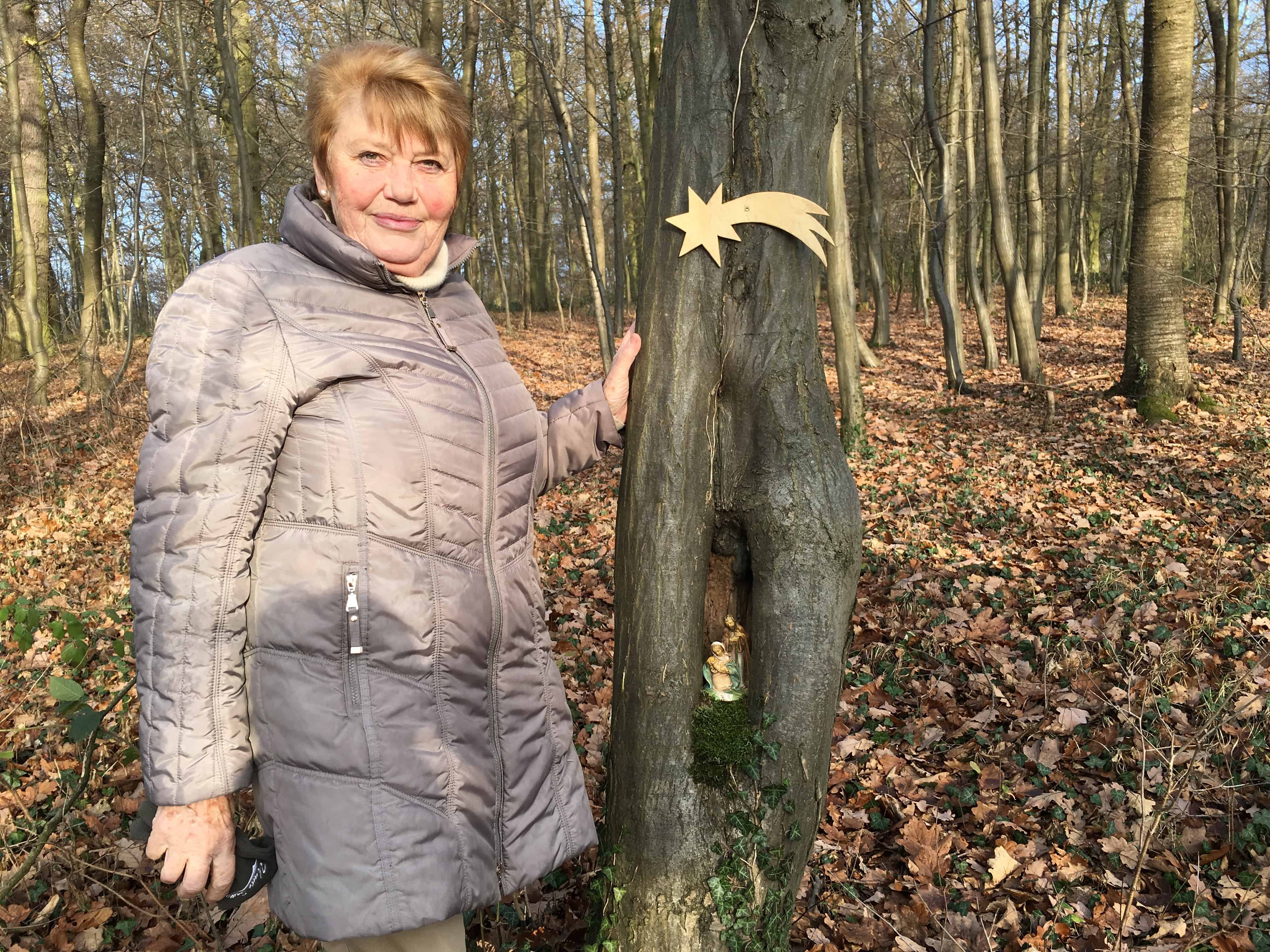 Agathe Mäurer, Krippenweg Kell Krippenweg in Kell