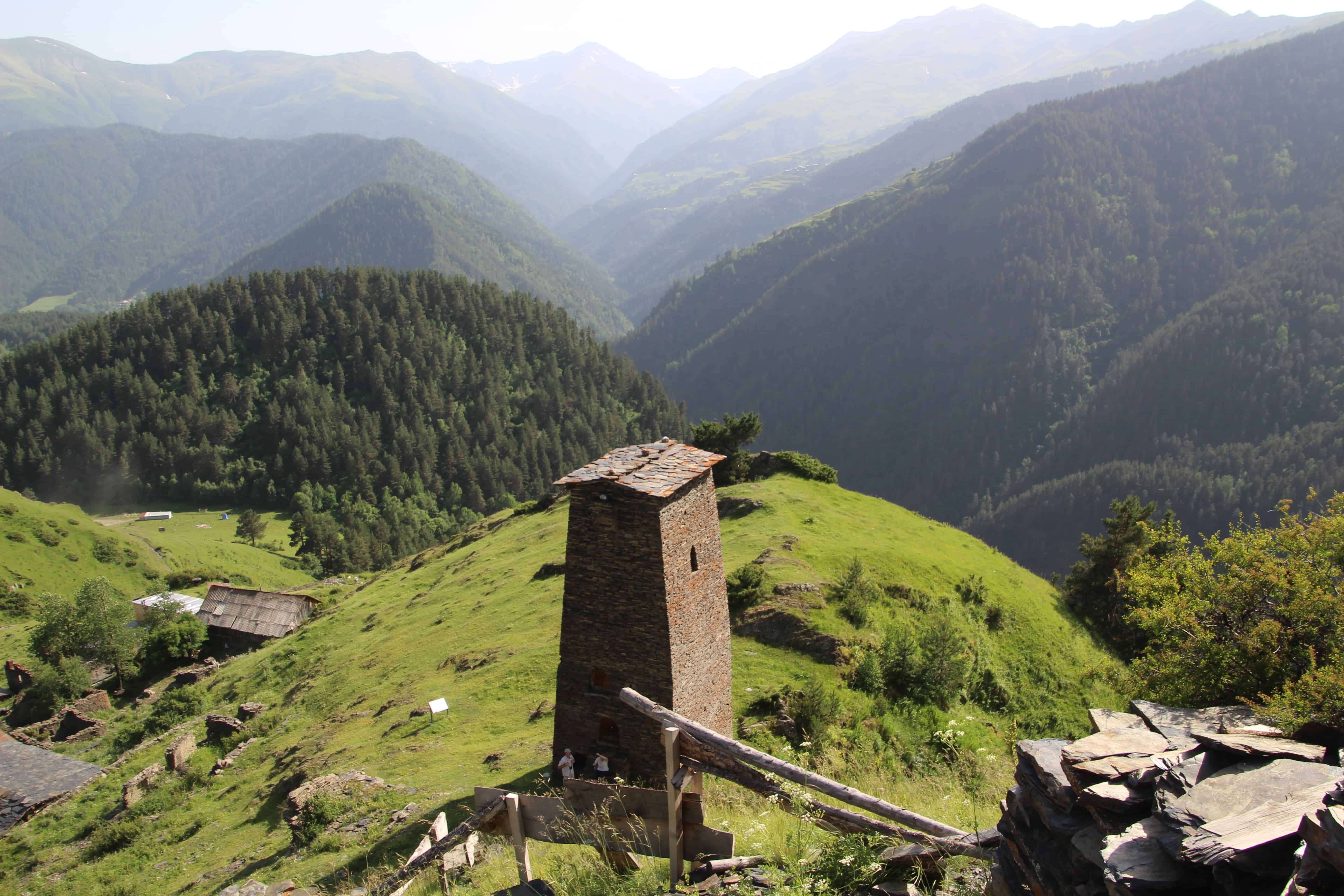 Wachturm in Georgien