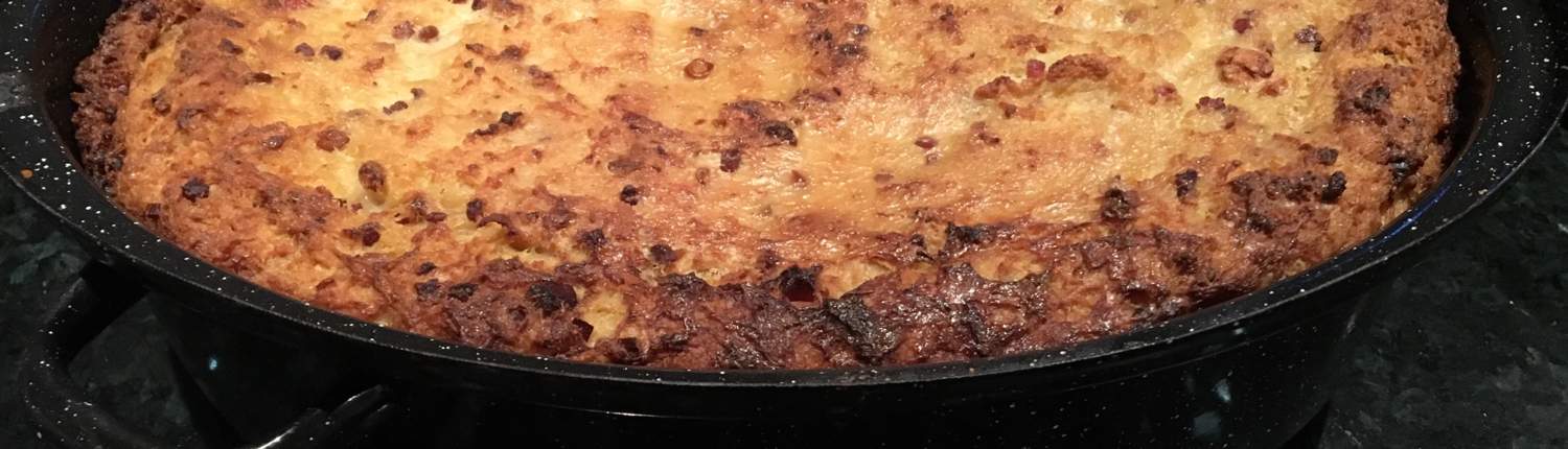 Döppekooche-Rezept, die immer gelingen und großartig schmecken, Gusseisener Bräter mit Döppekooche