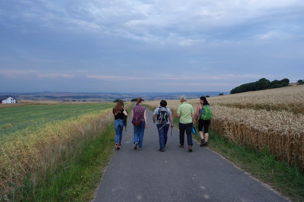 Vollmondwanderung kleine Gruppe