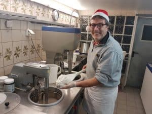 Lung's Weihnachtseis in Handarbeit