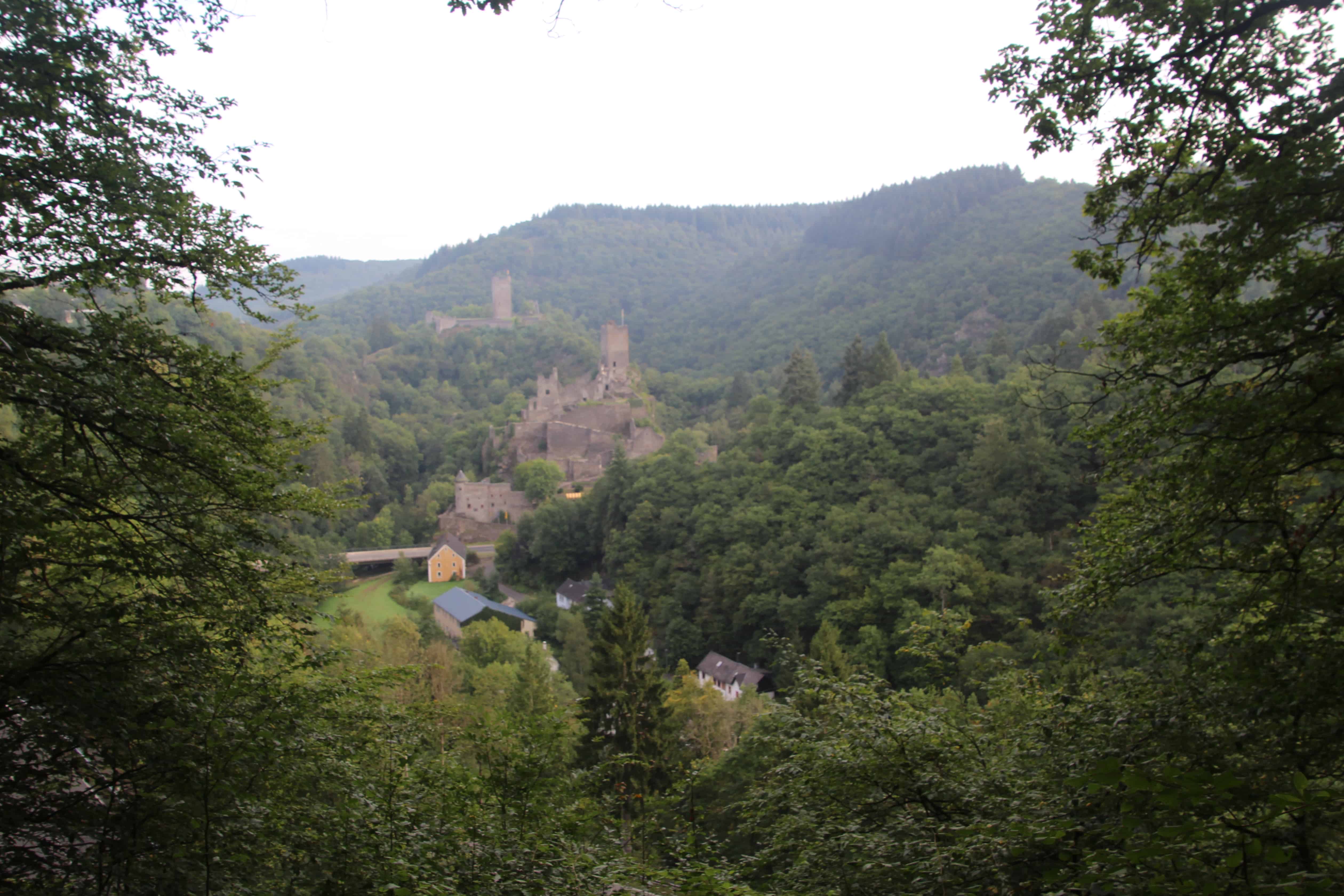 Wandern auf dem Lieserpfad 3. Etappe, Manderscheider Burgen