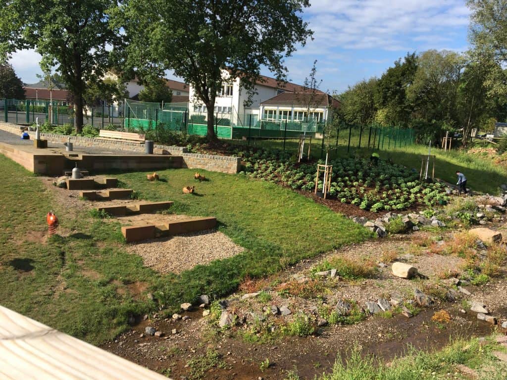 Wandern auf dem Lieserpfad, 3. Etappe, Wittlich, Spielplatz