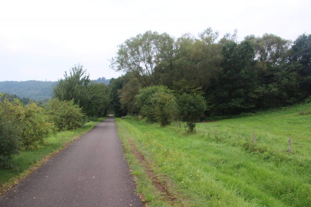 Wandern auf dem Lieserpfad, 4. Etappe Radweg