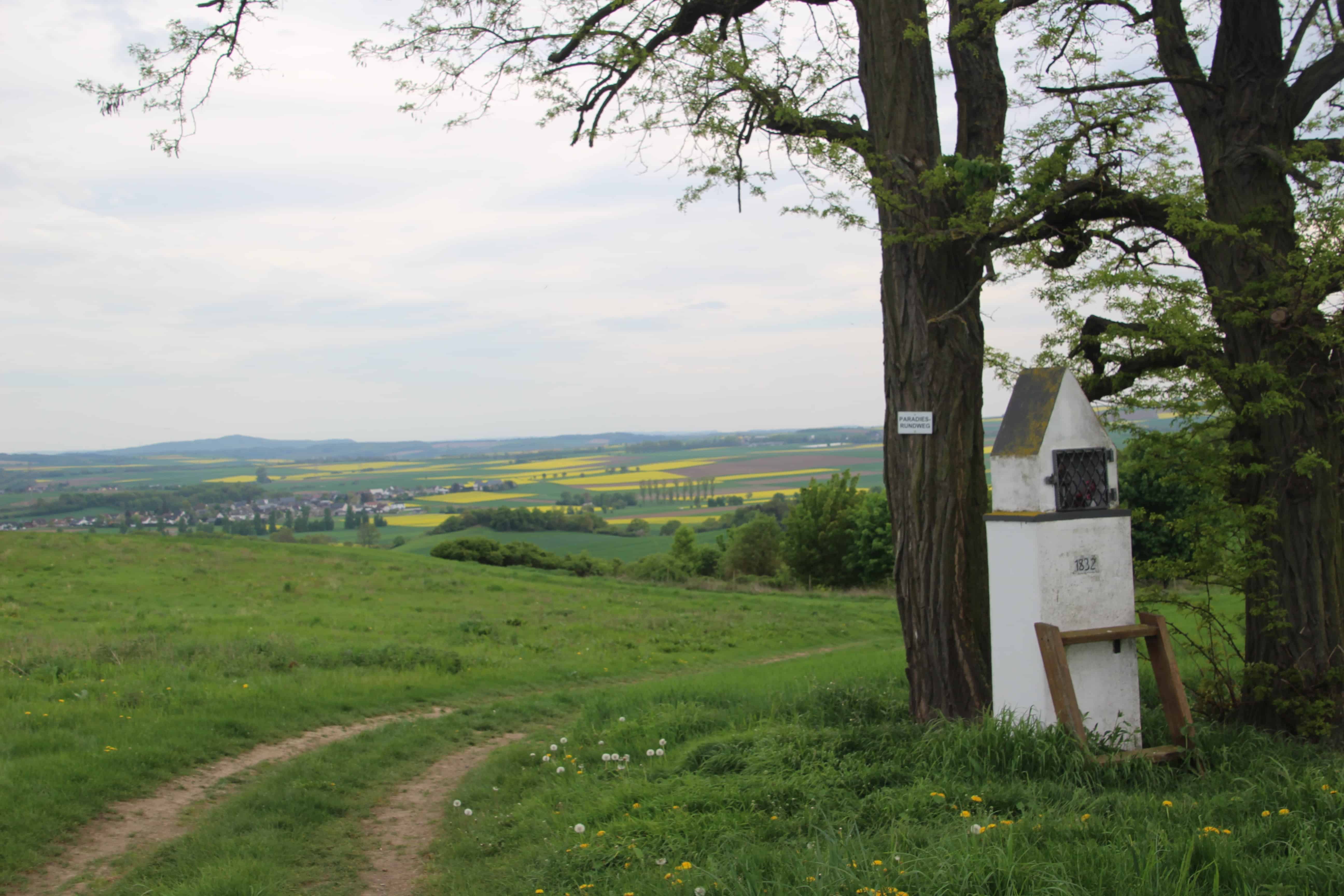 Bildstock auf dem Traumpfädchen Paradiesweg