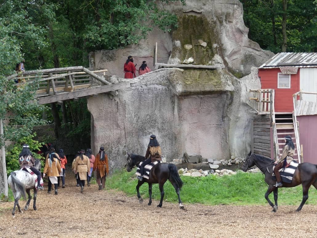 Abenteuerlich - Die Karl-May-Festspiele in Mörschied/Hunsrück, Reiter und Statisten