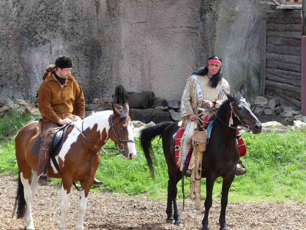 Old Shatterhand und Winnetou im Hunsrück