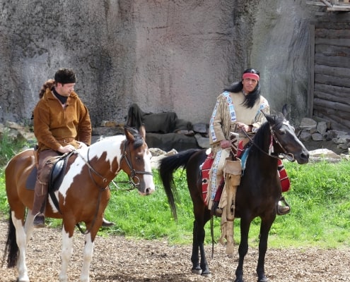 Old Shatterhand und Winnetou im Hunsrück