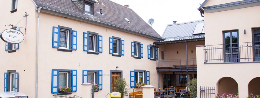 Spitzenküche im Eifelhof Brohl, Restaurant von außen