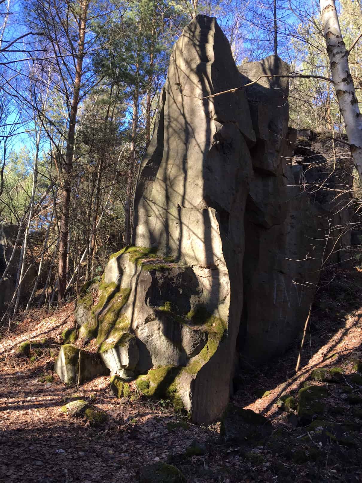 Traumpfad Vulkanpfad, schöner Felsen