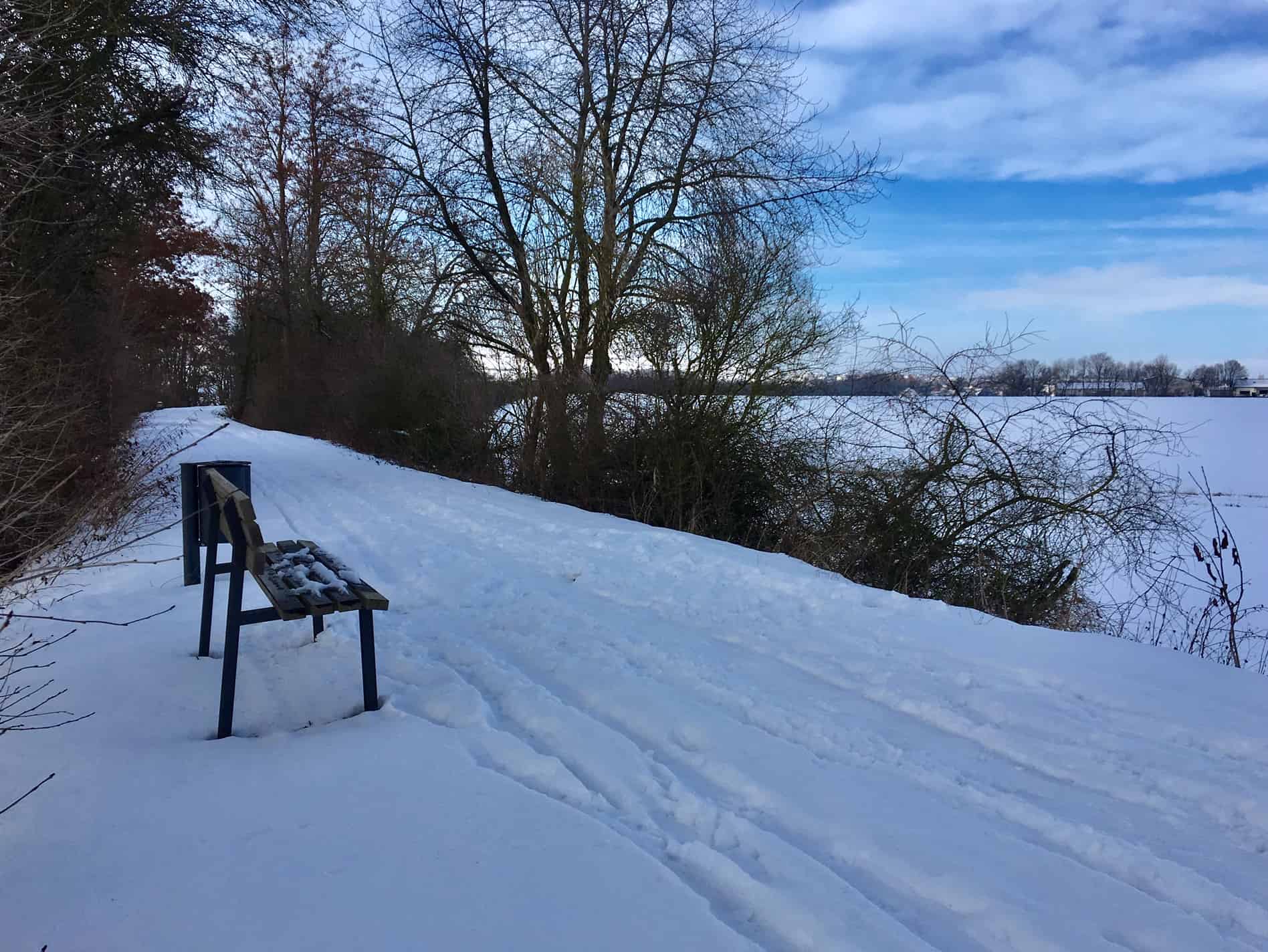 Der Maifeld-Radweg - Landschaft aktiv erleben,Maifeld-Radweg im Winter