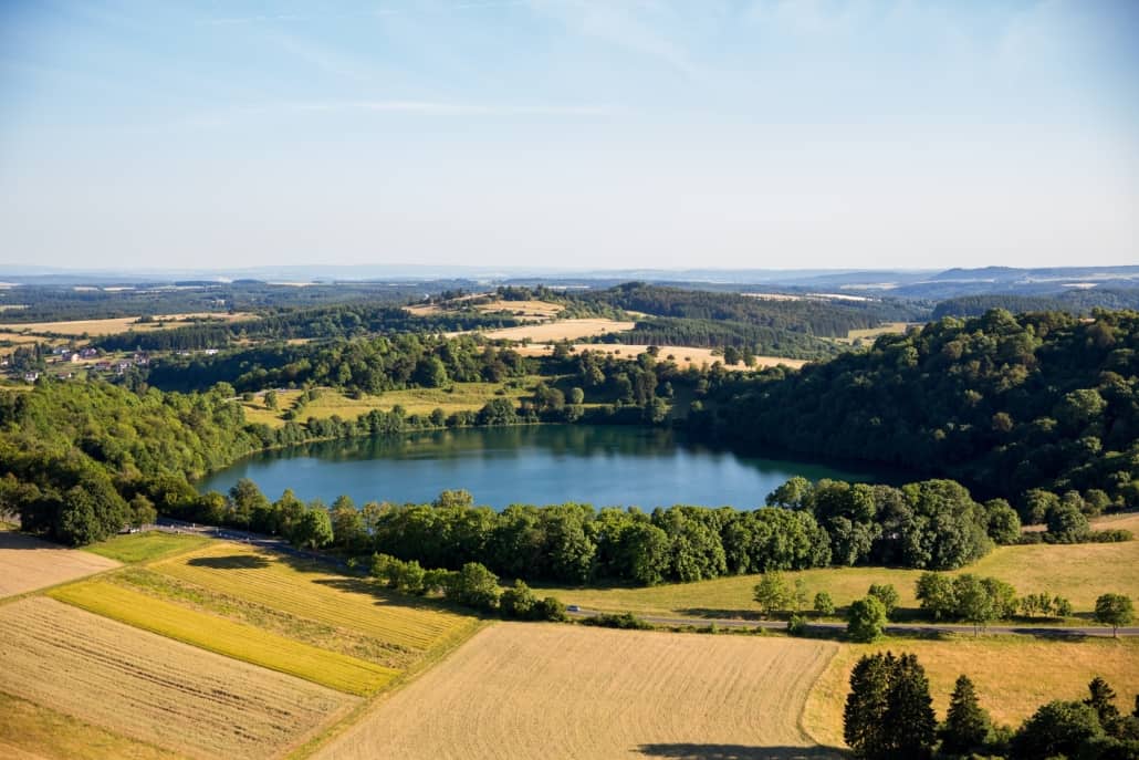 Maar in der Vulkaneifel