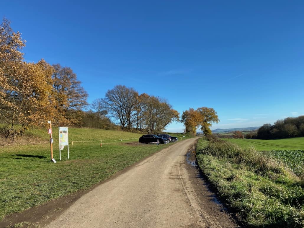 Traumpfädchen Mendiger Römerreich,Parkplatz Traumpfädchen Mendiger Römerreich