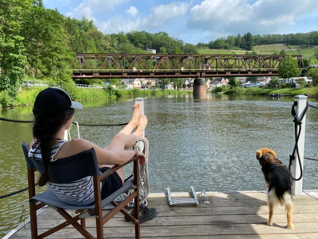 Traumhaft schön-Hausbootfahrt auf der Lahn