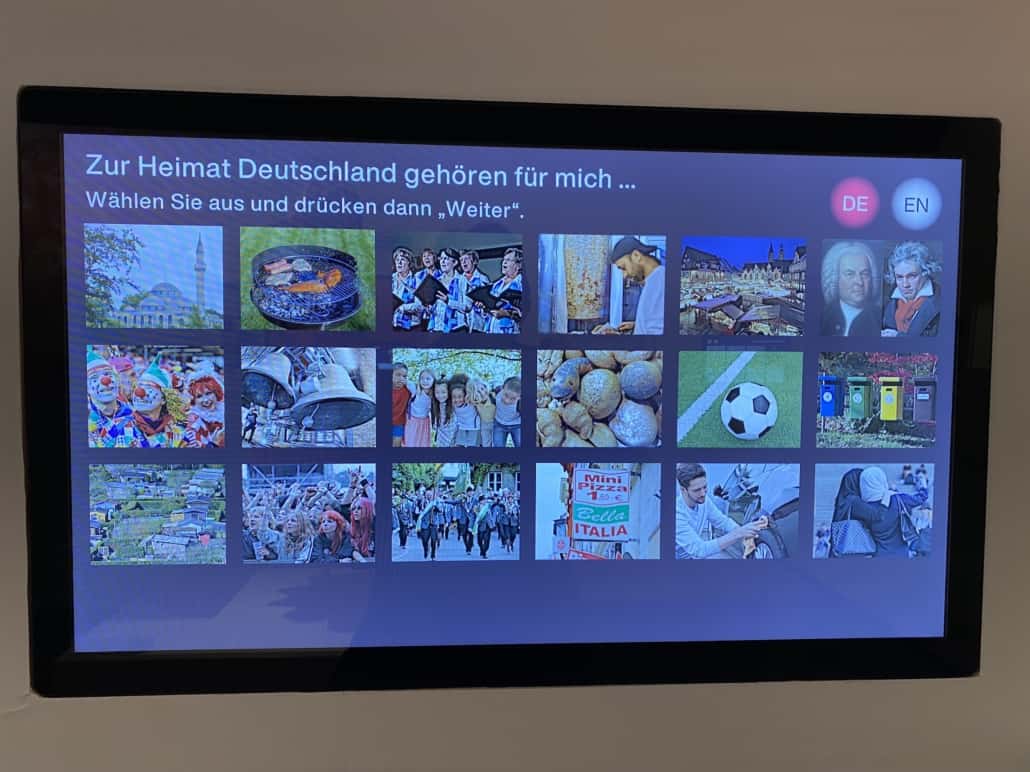 Mitreißende Heimatausstellung im Haus der Geschichte, Display