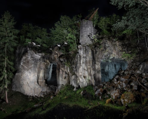 "Finsterlay" - Spektakuläre Fotos von Basaltsteinbrüchen