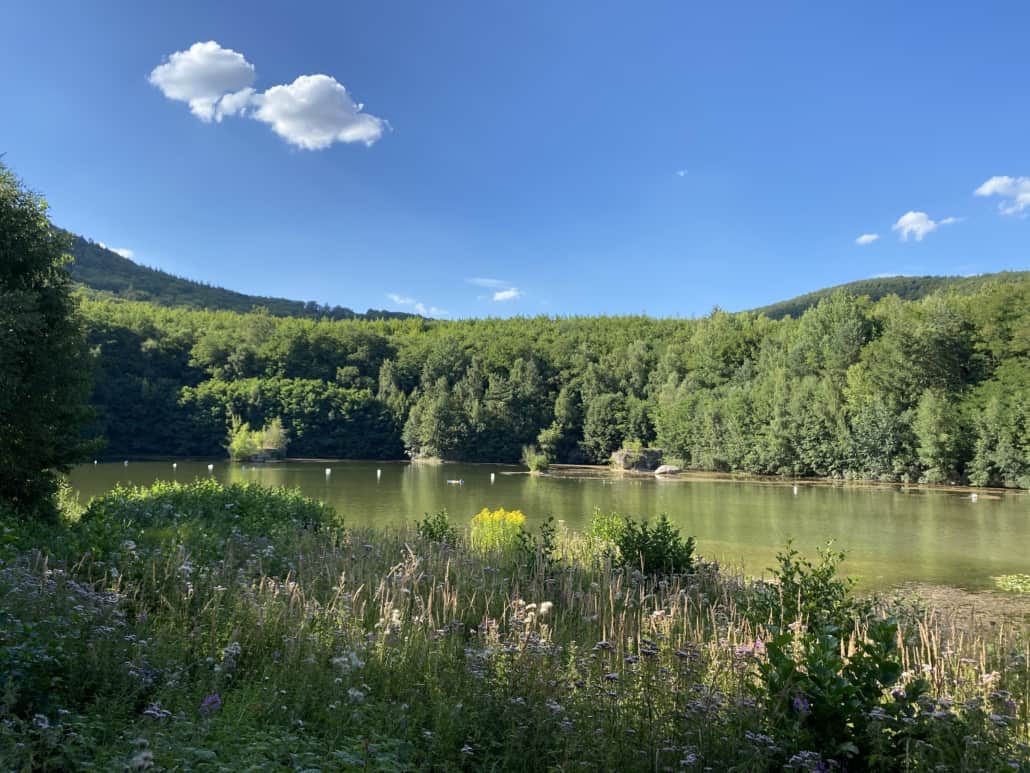 Baden in der Eifel - Der Krufter Waldsee - sehr idyllisch