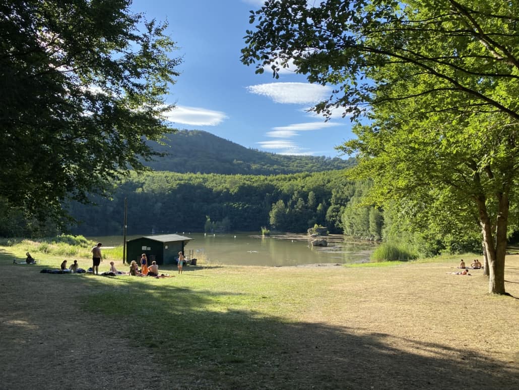 Baden in der Eifel - Der Krufter Waldsee - Sehr idyllisch