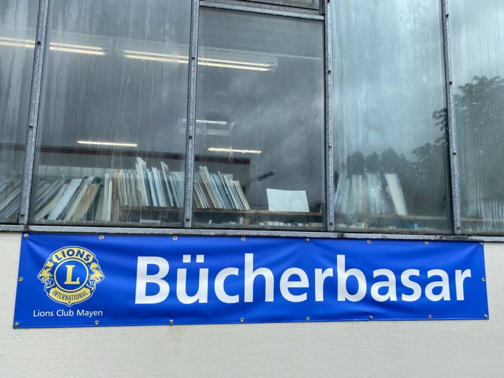 Lions Bücherbasar in Mayen